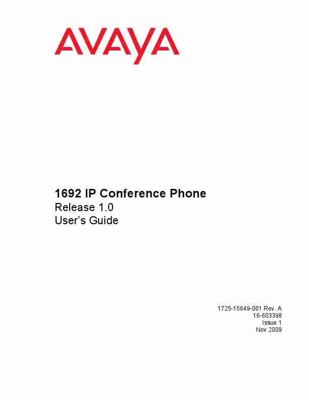 Avaya Conference Phone 1692 IP-page_pdf